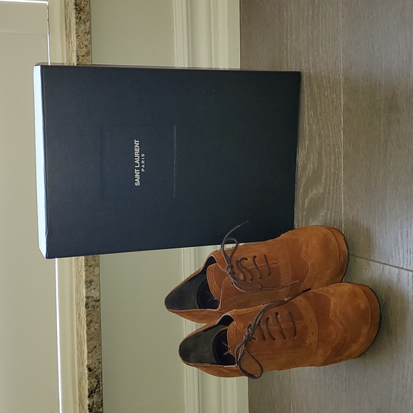 YSL Brown Platform Heels - Picture 10 of 10